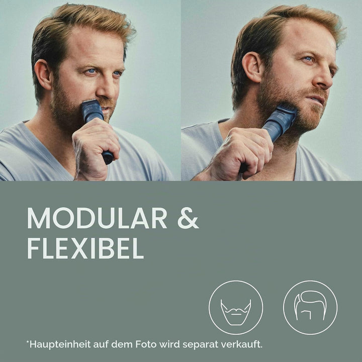 Panasonic MULTISHAPE modulares Körperpflege-System ER-CTN1, Bart- und Haartrimmer für Männer mit wie