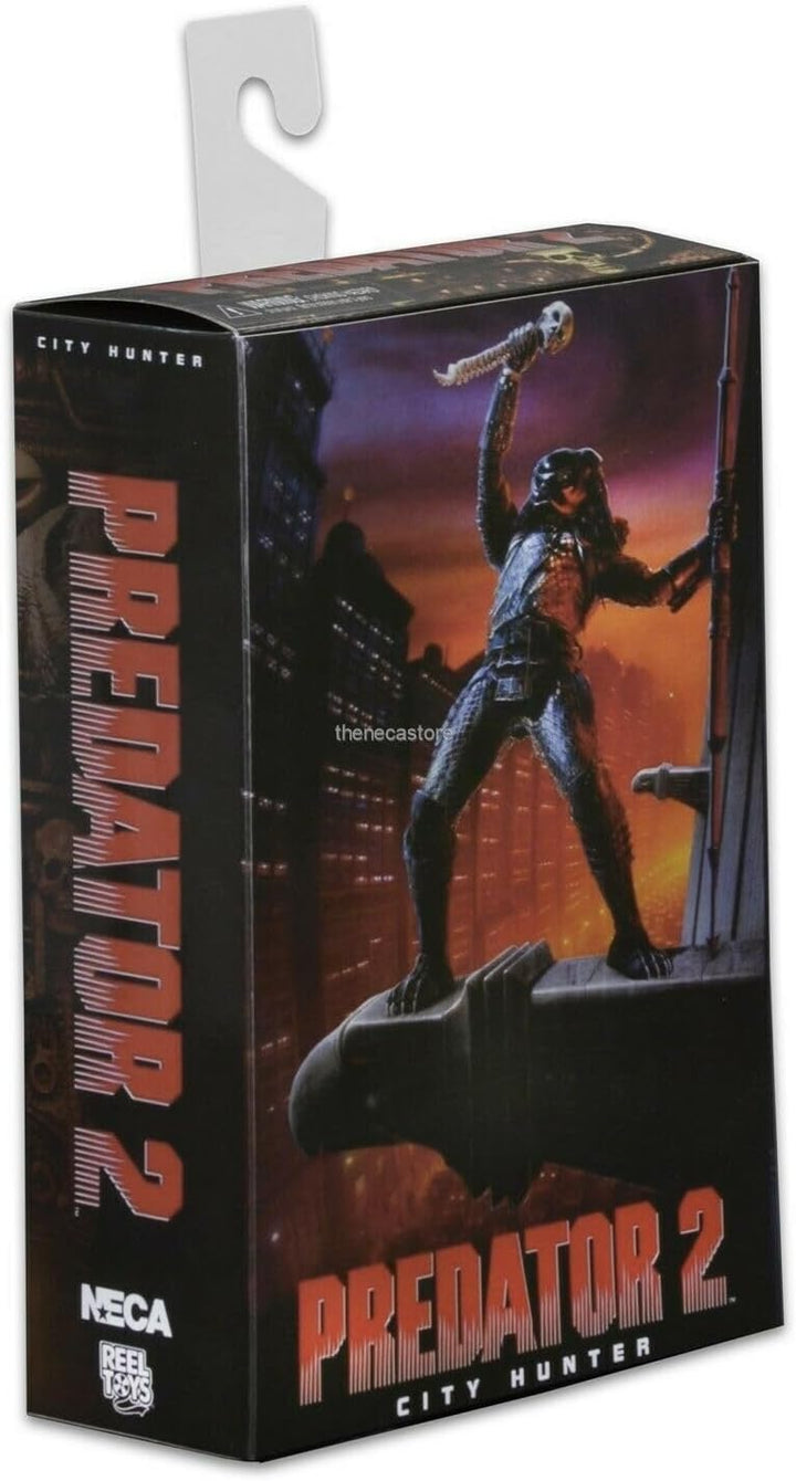 NECA NECA51549 Predator 2 7" Actionfigur Ultimate City Hunter Material: Kunststoff, 18 cm