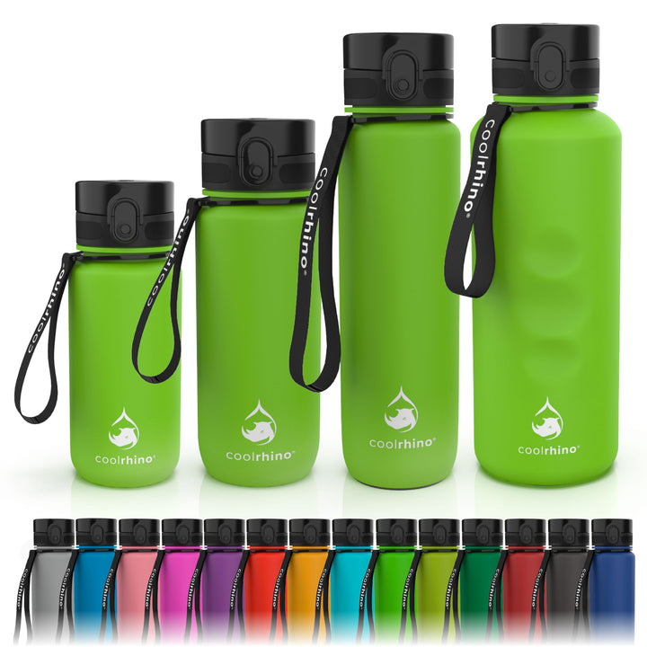 Trinkflasche 350ml I 650ml I 1L I 1,5L für Sport, Outdoor, Schule, Fitness & Kinder - Wasserflasche