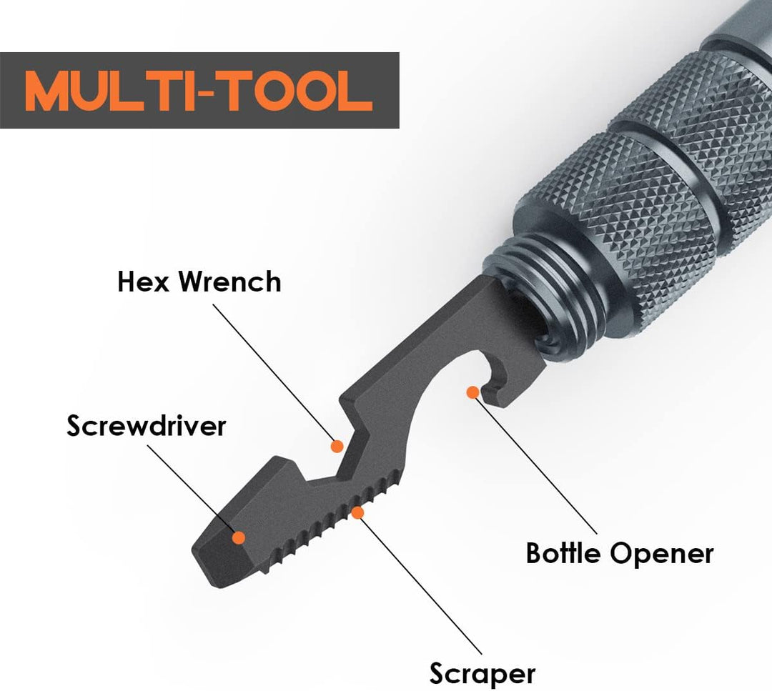 BIIB Geschenke für Männer,Multitool Pen mit LED Gadgets, Feuerwehr Geschenke, Valentinstag Geschenke
