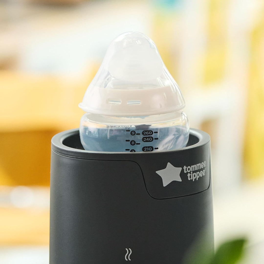 Tommee Tippee Easiwarm elektrischer Fläschchen- und Beutelwärmer, körperwarme Babynahrung in Minuten