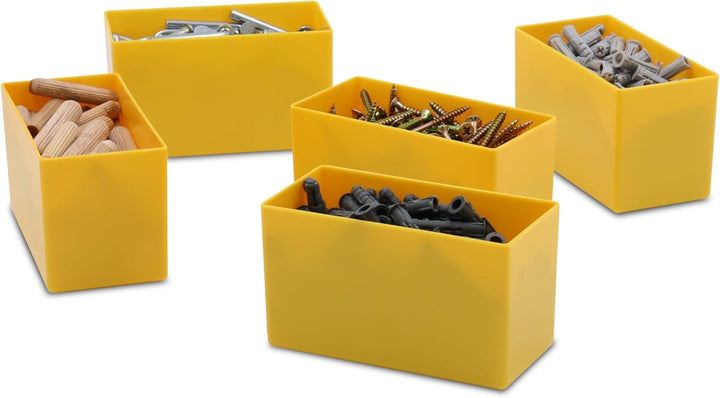 1a-TopStore 10 Stk. Einsatzkästen Einsatzboxen Schubladen-Einsatzkasten Sortierboxen, 32 Grössen, 5