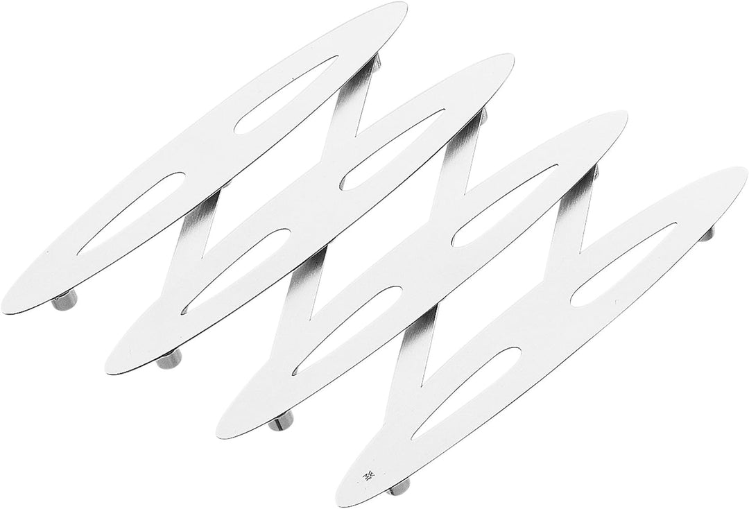WMF Hot-Pot Topfuntersetzer ausziehbar 22 x 14 cm, Cromargan Edelstahl mattiert, Untersetzer für Töp