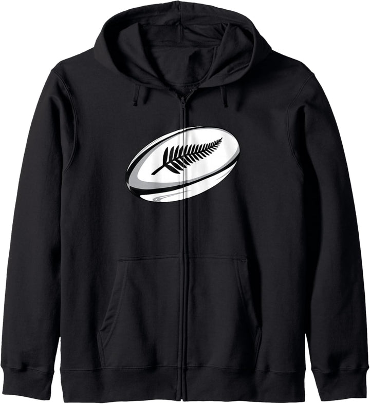 Neuseeländisches Rugby-Trikot Kapuzenjacke