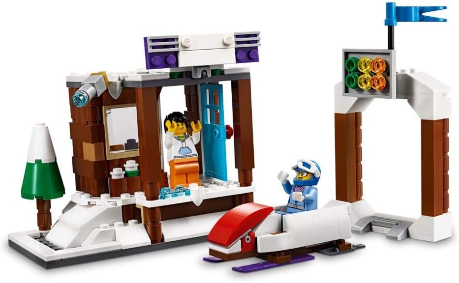 LEGO Creator 31080 "Modulares Wintersportparadies" Konstruktionsspielzeug, bunt