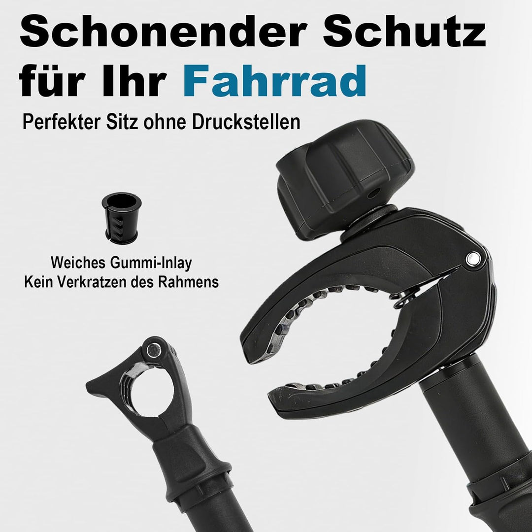 Fahrradhalterung, Rahmen-haltearm für 2. Fahrrad, Fahrradträger Fahrradhalter Befestigung, Sicher ve