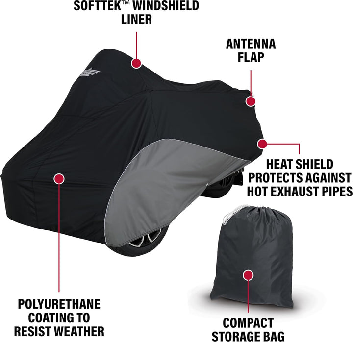 UltraGard 4-473BC Can-Am Spyder RT 2020+ Wetterfeste Vollabdeckung Windschutzscheibenauskleidung Aus