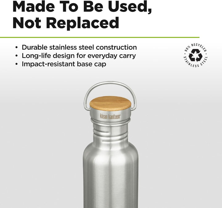 KleanKanteen ®Reflect Trinkflasche Brushed Stainless One Size, Brushed Stainless One Size
