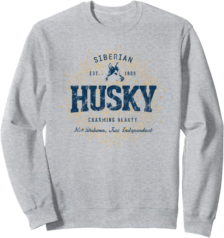 Vintage Sibirischer Husky Sweatshirt