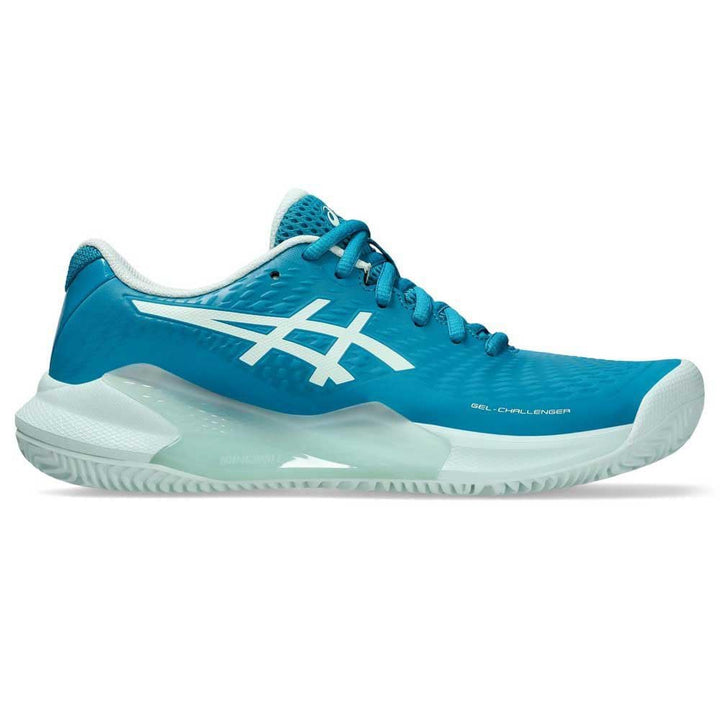 ASICS Damen Gel-Challenger 14 Clay Sneaker 39.5 EU Teal Blue Soothing Sea, 39.5 EU Teal Blue Soothin