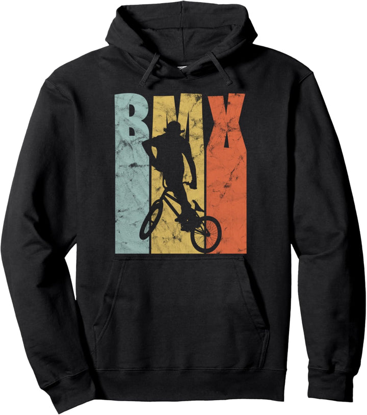 Retro BMX Vintage BMX Geschenke MTB Fahrrad Pullover Hoodie