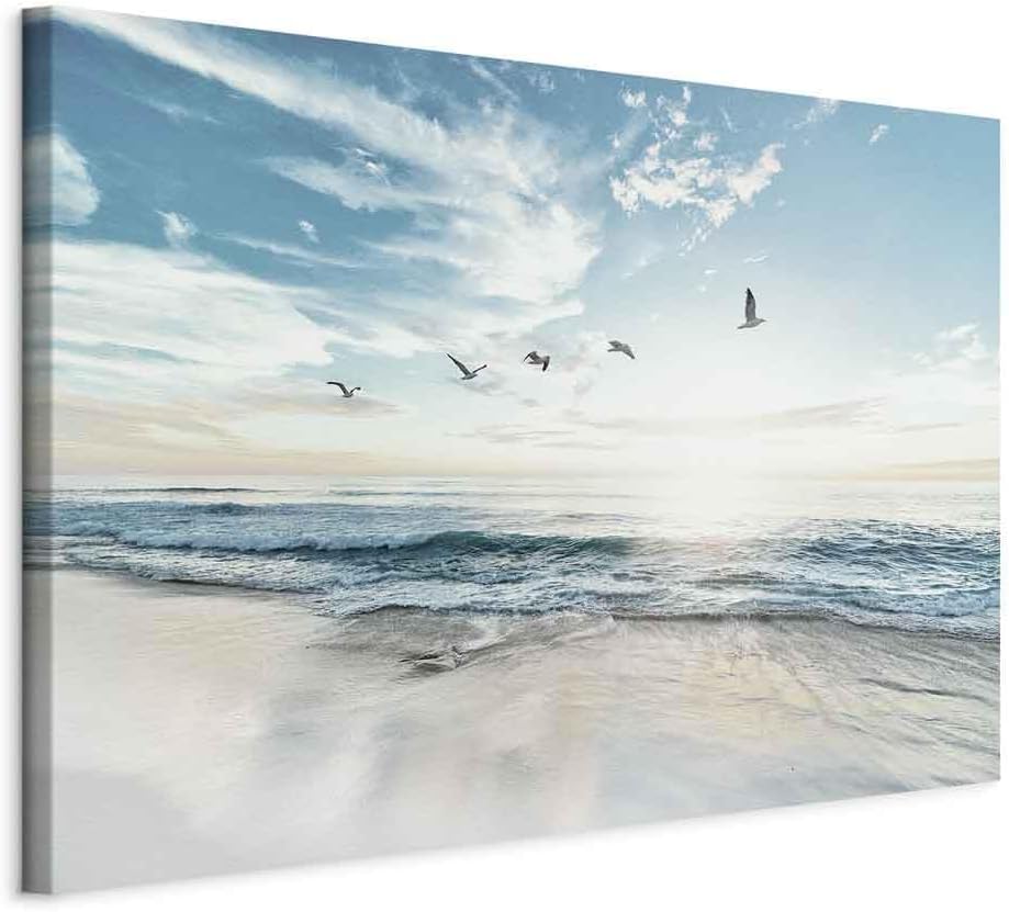 murando Akustikbild Landschaft Bilder Akustikschaum Hochleistungsschallabsorber Schallschutz Leinwan
