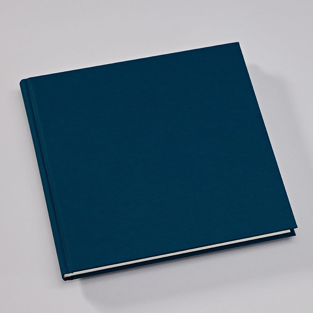 Semikolon 353519 Gästebuch - 25 x 23 cm - mit 180 blanko Seiten zum Selbstgestalten, Lesezeichen - m