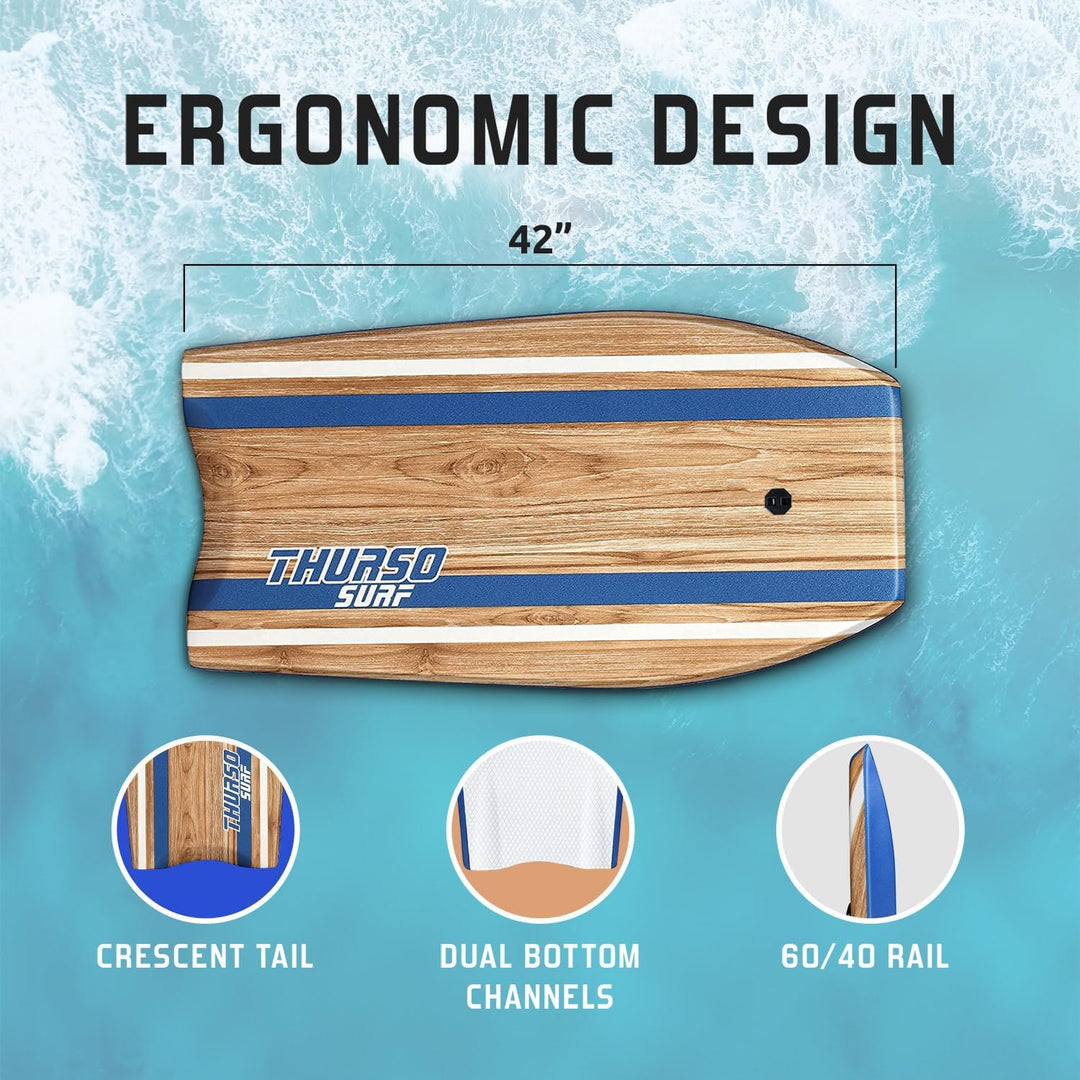 Thurso SURF Quill Bodyboard 107 cm blau, 107 cm blau