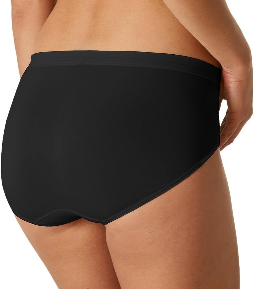 Mey 2er Pack Damen Taillen-Pants - 59209 Emotion - Farbe Schwarz - Grösse 48 - Slip ohne Seitennähte