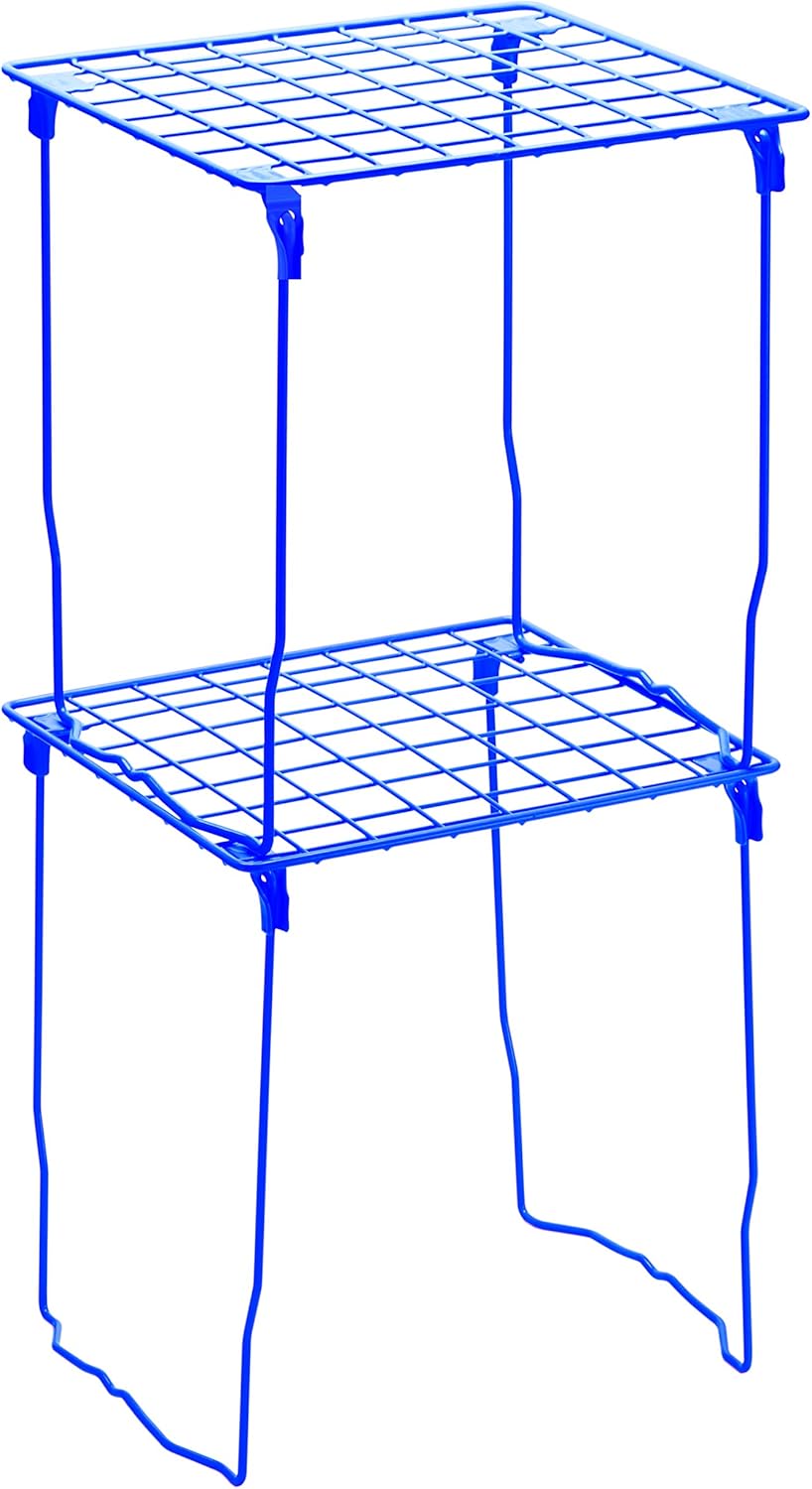 Lockermate Stac-A-Shelf Spindregal, stapelbarer Organizer, extra hoch, passend für Schulspinde in St