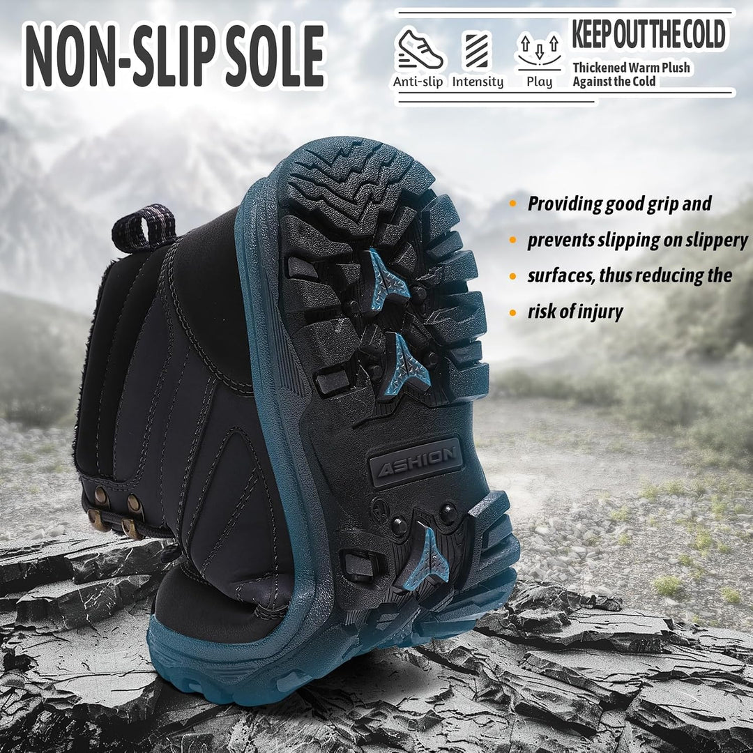 Littleplum Wanderschuhe Herren Trekkingschuhe Leicht Outdoorschuhe Wanderstiefel Herren Stiefel Wint