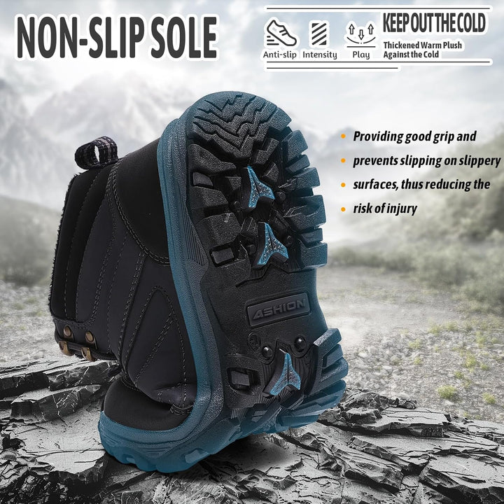 Littleplum Wanderschuhe Herren Trekkingschuhe Leicht Outdoorschuhe Wanderstiefel Herren Stiefel Wint