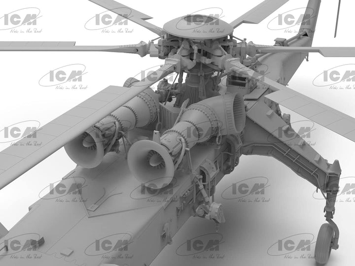 ICM - Modell Hubschrauber Sikorsky Ch-54a Tarhe Us Heavy Helicopter 53054 1/35. Modell Panzer Promo