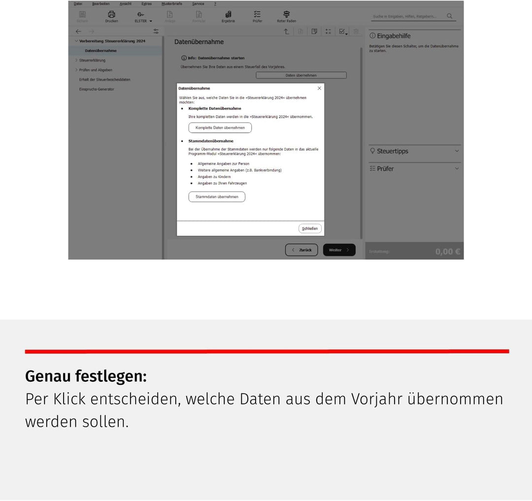STEUEReasy 2025 für das Steuerjahr 2024 (Aktivierungscode per Post)