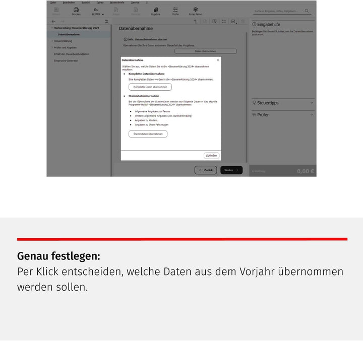 STEUEReasy 2025 für das Steuerjahr 2024 (Aktivierungscode per Post)