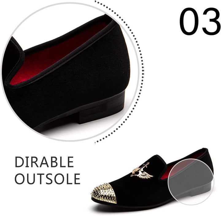 JITAI Herren leichte Schuhe Kunstleder Slipper für Männer und Mode Mokassins Herren Freizeitschuhe 4