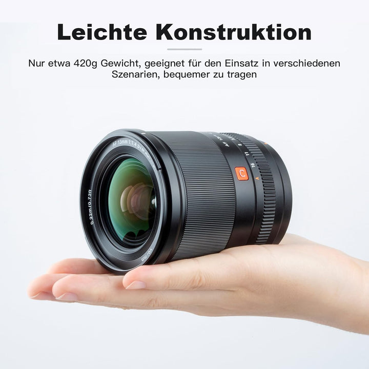 VILTROX 13mm F1.4 XF Autofokus Objektive für Fuji X Mount Kamera Objektive Lenses kompatibel Fujifui
