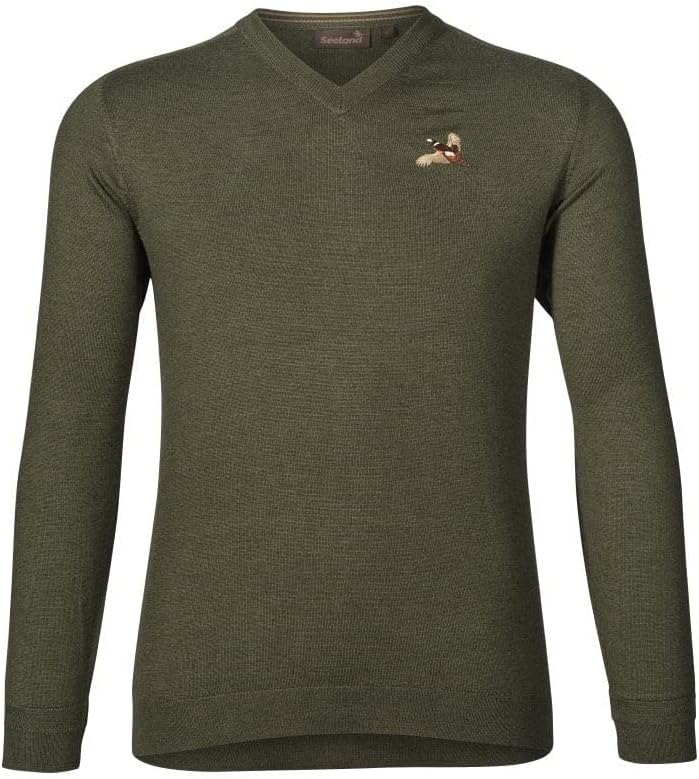 Seeland Woodcock V-Neck Pullover - Limited Edition Classic Green M Grün, M Grün