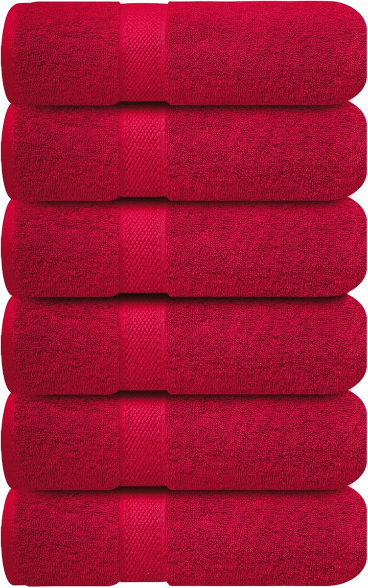 Infinitee Xclusives Luxuriöse Handtücher für Badezimmer, 100% ringgesponnene Baumwolle, 40,6 x 71,1