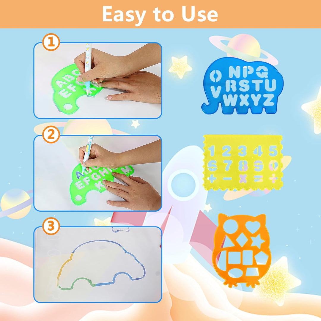 LEcylankEr Wasser Doodle Matte 120x90cm, Gross Aqua Doodle Wassermalmatte XXL, Magic Doodle Malmatte