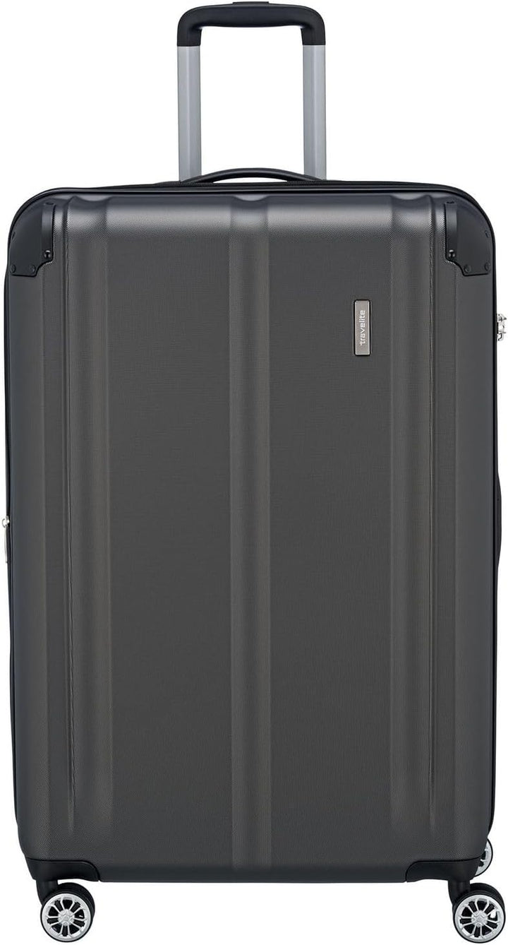 Travelite CITY Kofferset mit 4 Rollen Gr. L/M Anthrazit Koffer-Set (L/M), Anthrazit Koffer-Set (L/M)