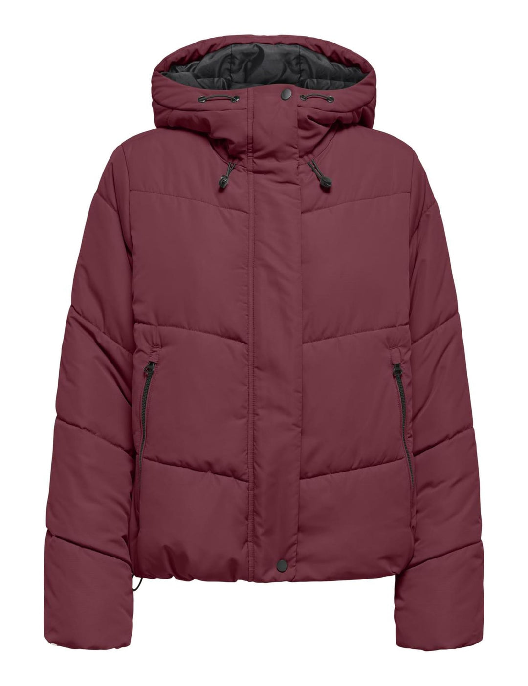 ONLY Damen Onlmaggi Life Short Puffer Cc Otw Onlmaggi Life Short Puffer Cc Otw (1er Pack) XS Caberne