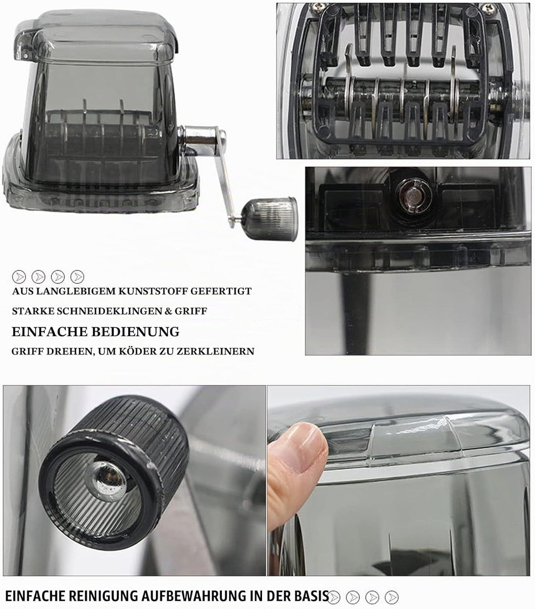 Boilie Eisbrecher, 1,2 L Kapazität, Ergonomischer Griff, ohne Strom, Ice Crusher für Küchen, Bars, C