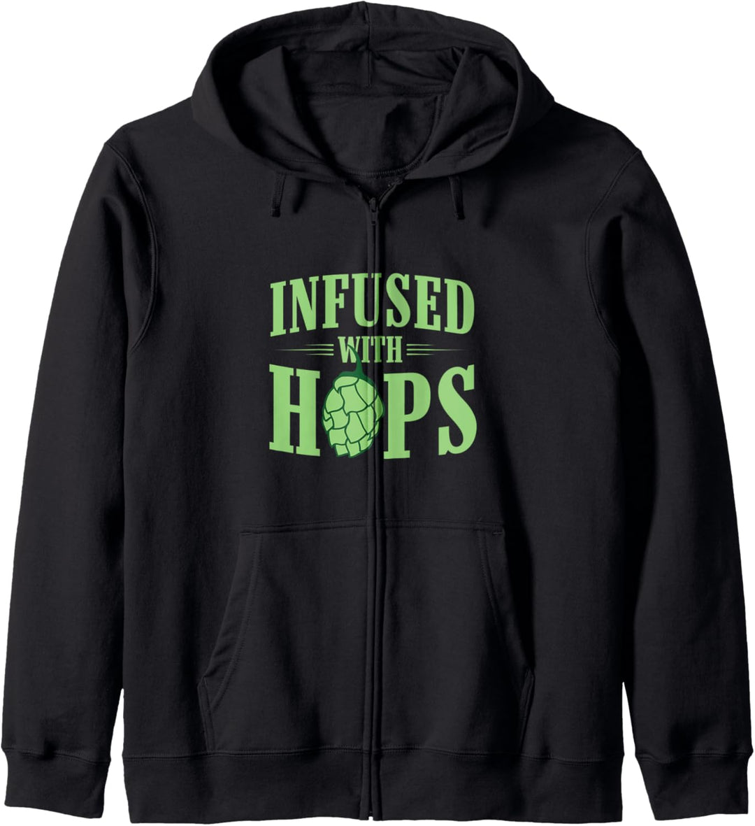 Infused With Hops Cute Craft Beer Kapuzenjacke