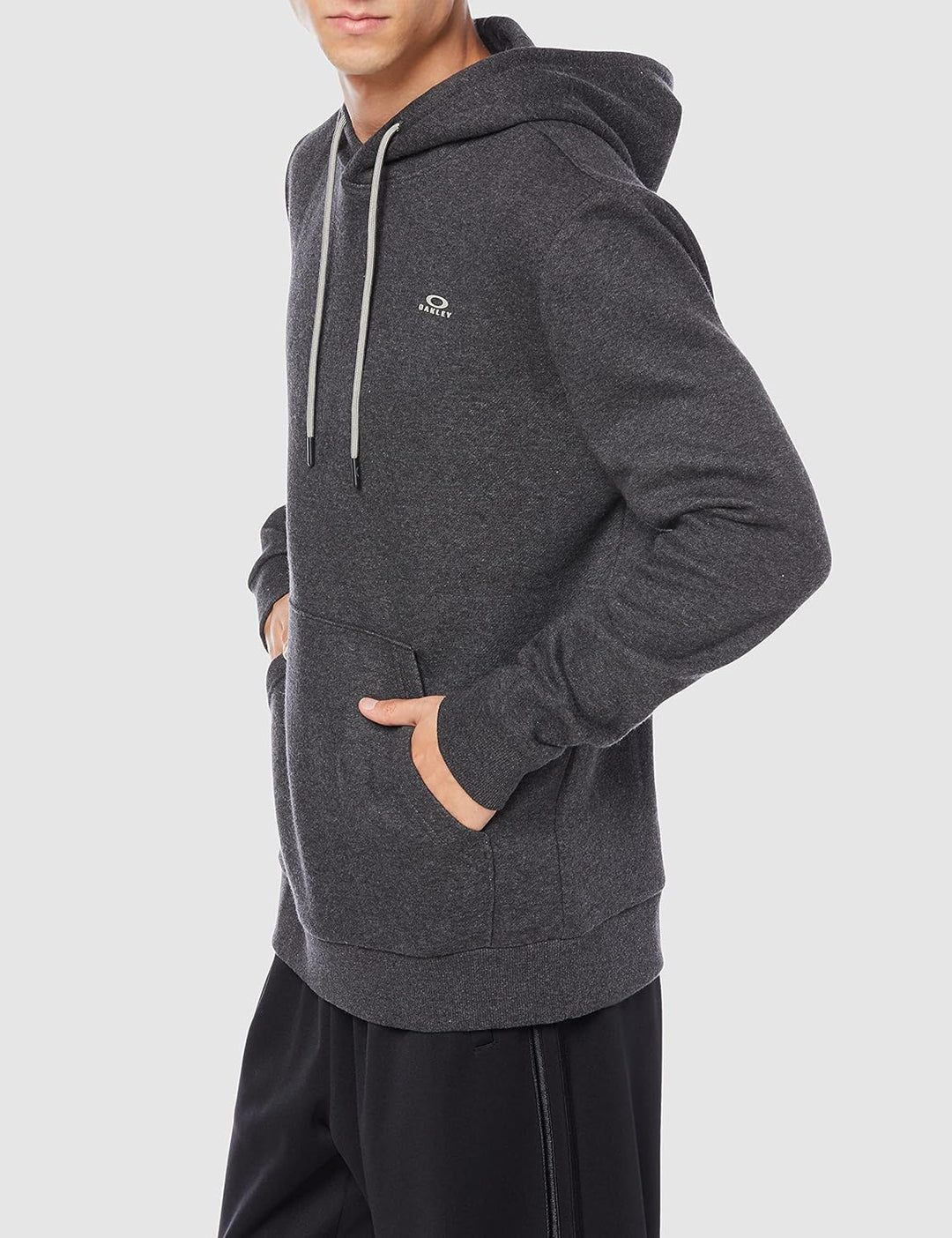 Oakley Herren Relax Pullover Hoodie Kapuzenpullover XXL Dunkelgrau Meliert, XXL Dunkelgrau Meliert