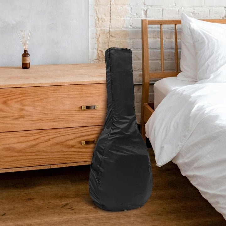 Gitarrenbeutel Regenschutz Wasserdicht Oxford Stoff Gepolstert Gitarrentasche Für Akustikgitarre Out