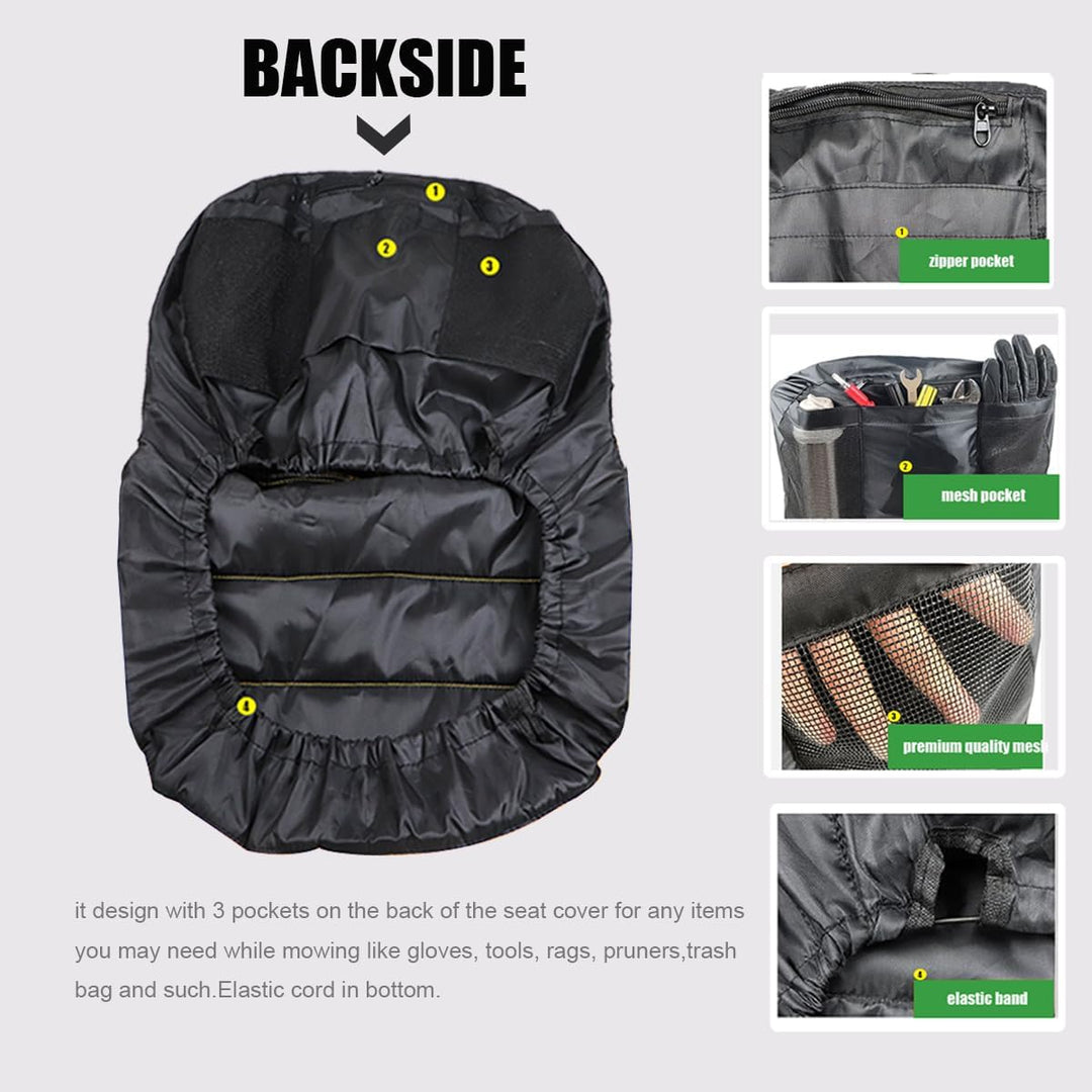 BeadChica Sitzbezug für Rasenmäher, kompatibel mit John Deere, Sitzersatzteile, Rasenmäher-Sitzkisse
