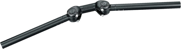 ergotec Fahrradlenker Lenkerbügel AHS-Superlight 25.4 / Aluminium AL6061-T6 Schwarz, Schwarz