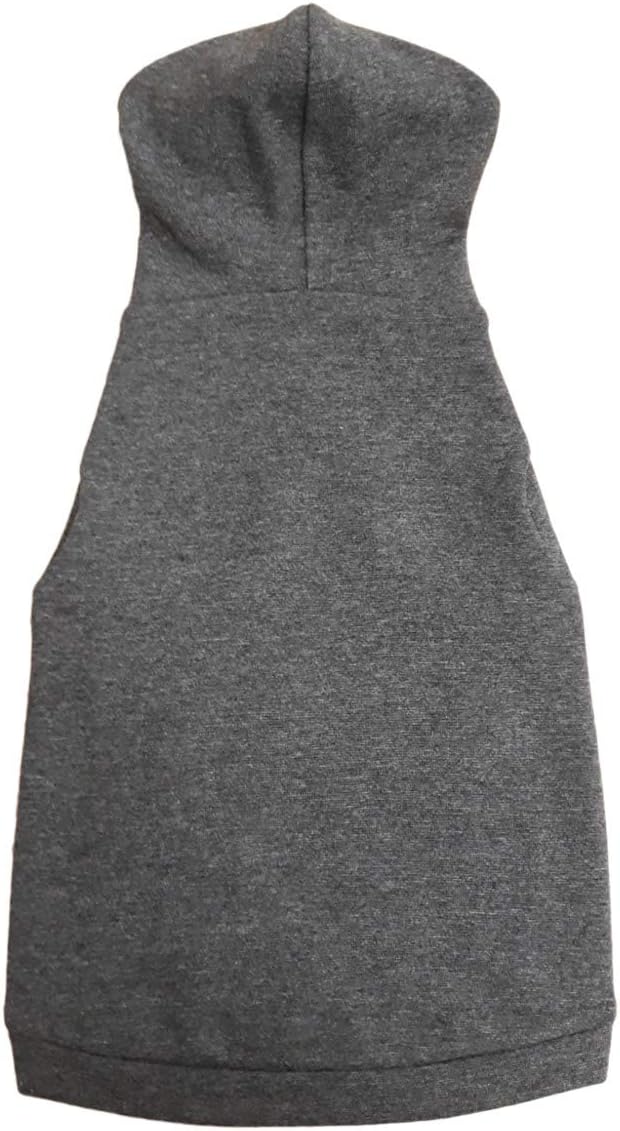 Kotomoda Sphynx Katzen Kleidung DUNKELGRAU Kapuzenpullover Trautes Heim, Glьck allein (XS), XS