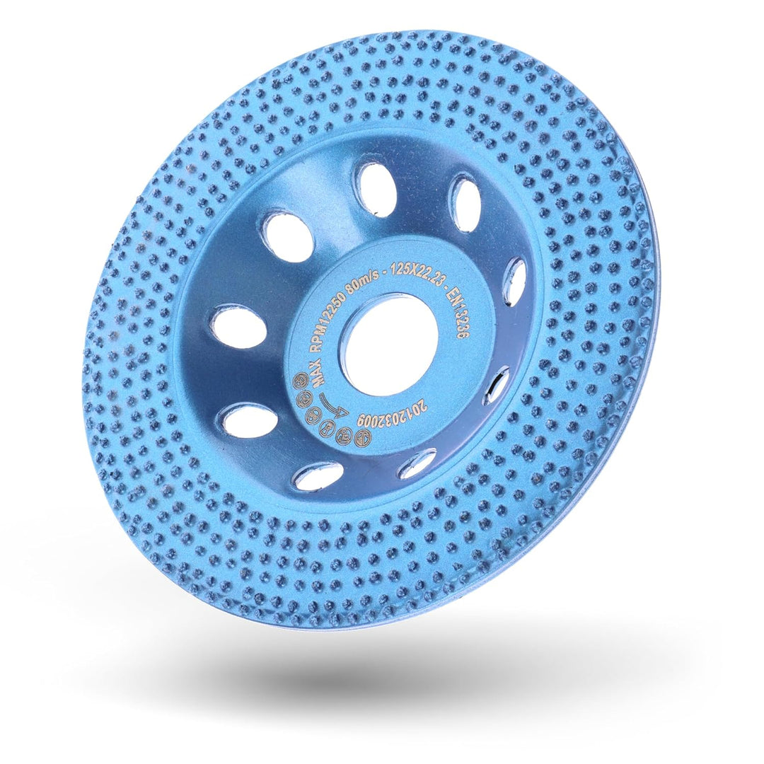 PRODIAMANT Diamant Schleiftopf 125mm für Holz und Farbe Vacuum-Diamant ST894 entfernt Beschichtung,