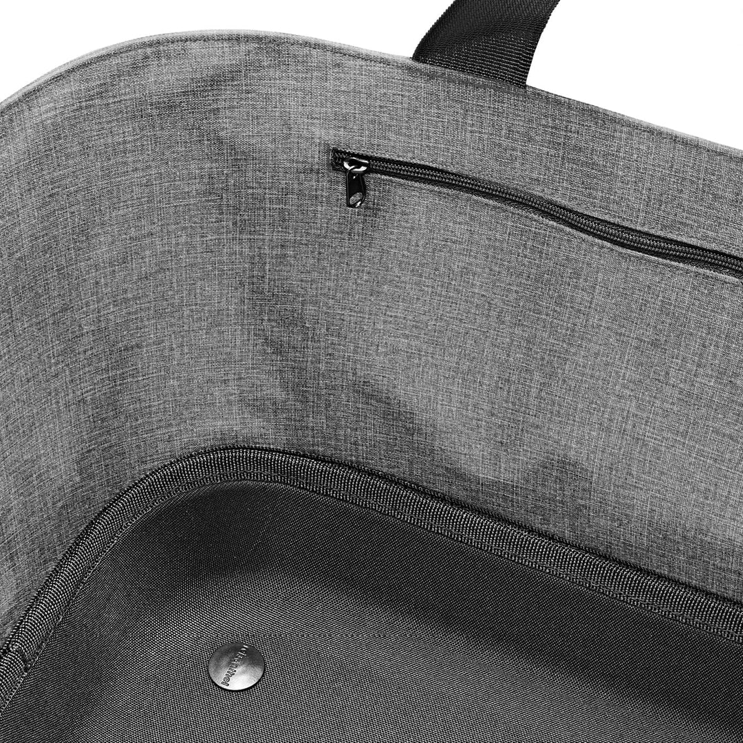 reisenthel shoppingbasket twist silver – Lässiger Einkaufsbegleiter mit hoher Funktionalität, Twist