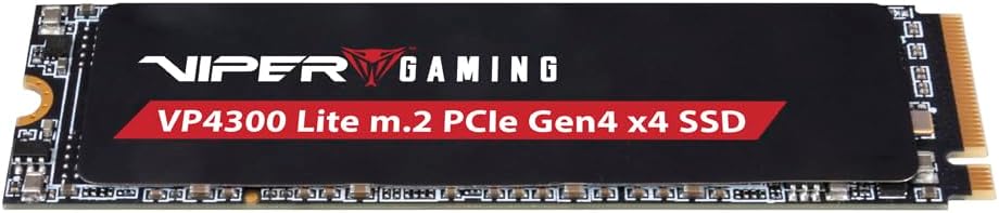 Patriot Memory Viper VP4300 Lite 2TB M.2 PCIe Gen4 x4 SSD Kompatibel mit PS5, 2TB