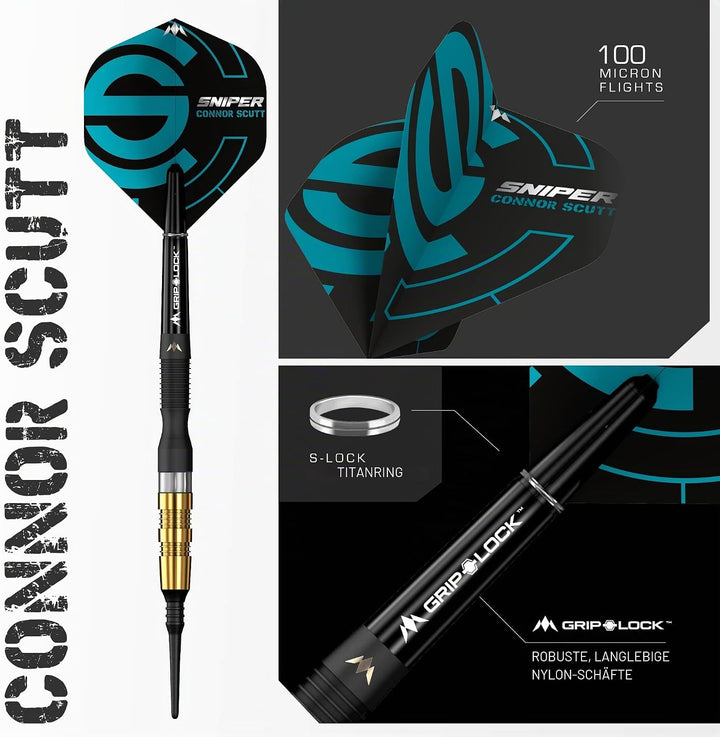 Mission Connor Scutt 95% Softdarts 20 Gramm