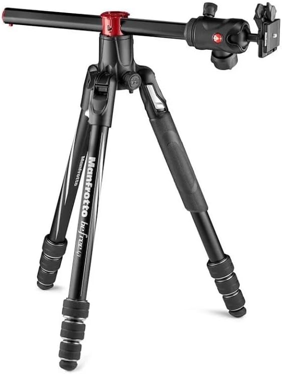 Manfrotto Befree GT XPRO Aluminium Kamerastativ,496 Kugelkopf, Twist Lock-System, 90-Grad, 200PL-PRO