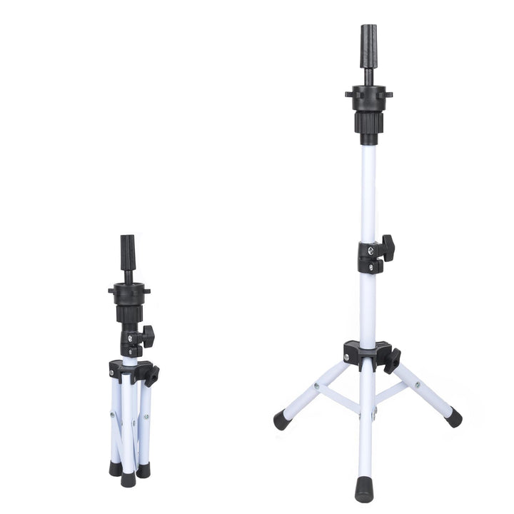 Perückenständer Stativ verstellbar Metall Mini Perückenkopf Ständer für Training Mannequin-Köpfe und