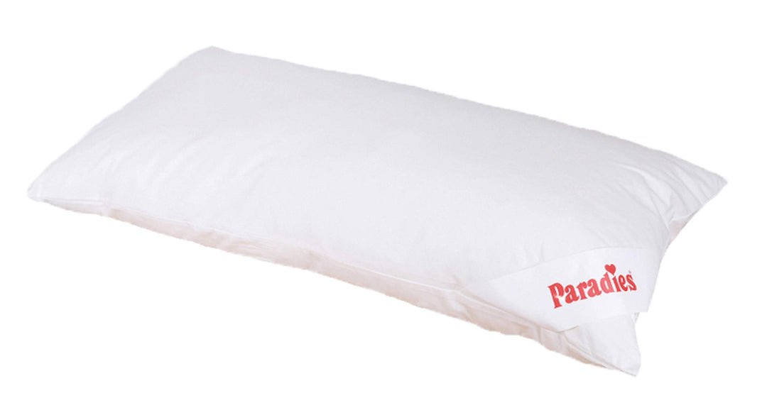 PARADIES Betz Kuschelkissen Softy medium Bio Baumwolle Farbe weiss mit Reissverschluss Verschiedene