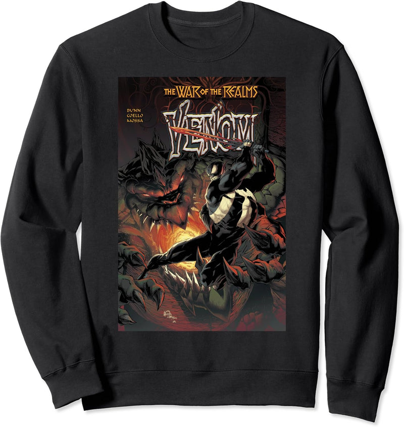 Marvel War Of The Realms Venom Comic Cover Sweatshirt