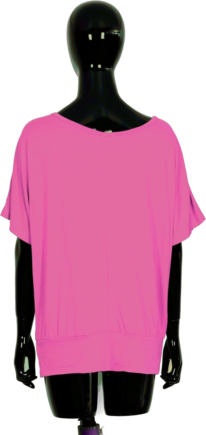 Van Der Rich ® - Oversize T-Shirt mit Fledermausärme - Damen 