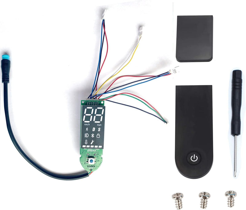 LEFELWEL V2.0 Upgrade 1S Scooter Dashboard Zubehör mit Bluetooth-Leiterplatte ,Steuerplatine Kompati