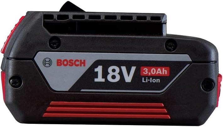 Bosch Professional GBA 18 V 3,0 Ah M-C, 18 V Akkuspannung, 3 Ah Akkukapazität, 600 g Gewicht